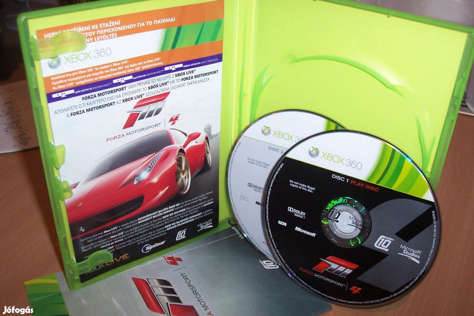 Forza Motorsport 4 Edition (2DVD) - eredeti xbox360 játék