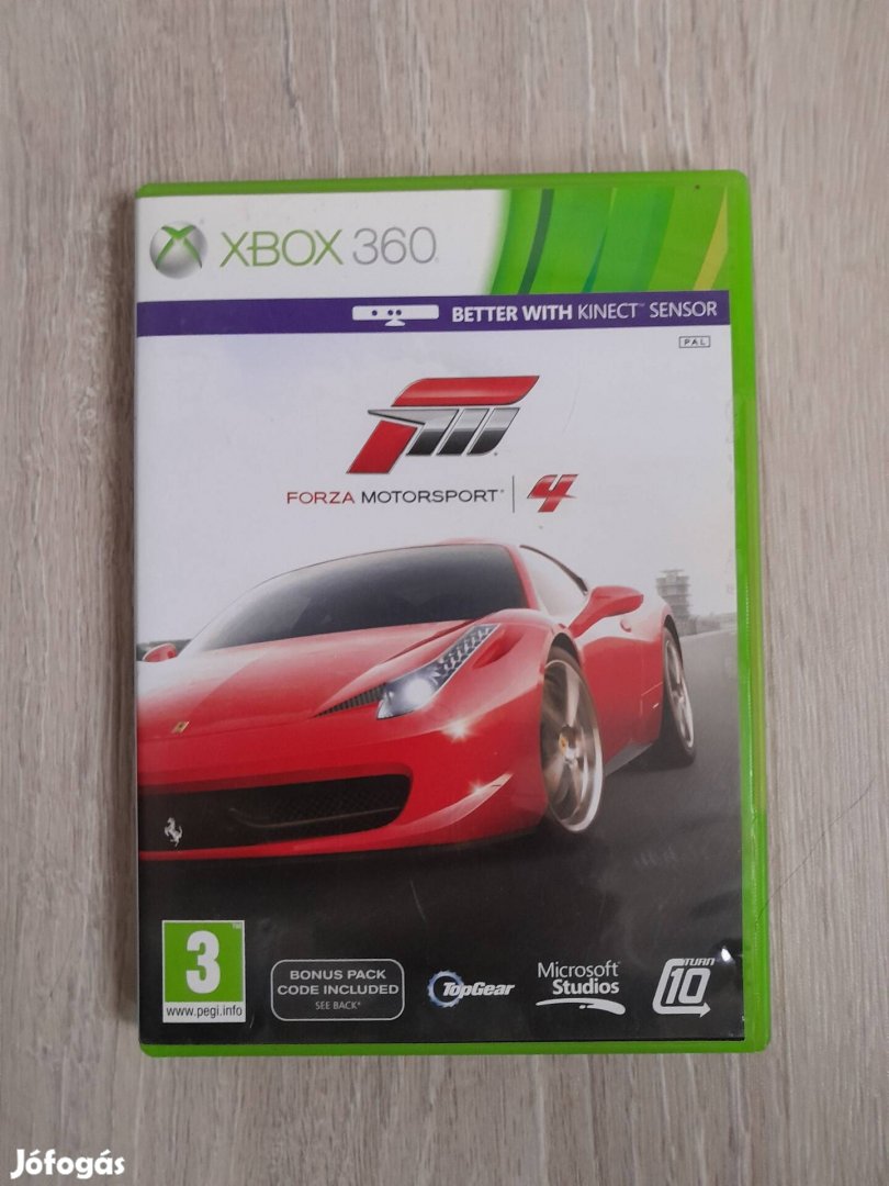 Forza Motorsport 4 Xbox 360 játék