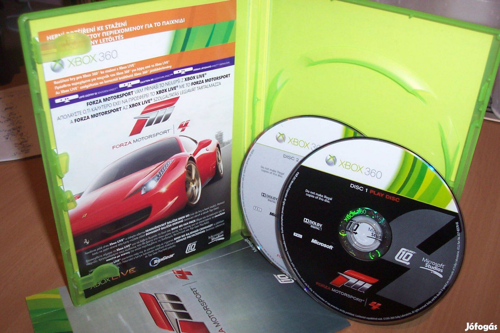 Forza Motorsport 4 - xbox 360 konzolhoz eredeti játéklemez