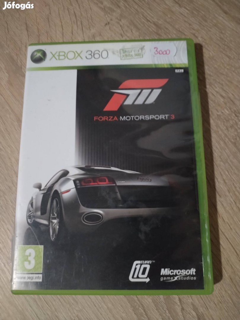 Forza motorsport 3 Xbox 360 játék 