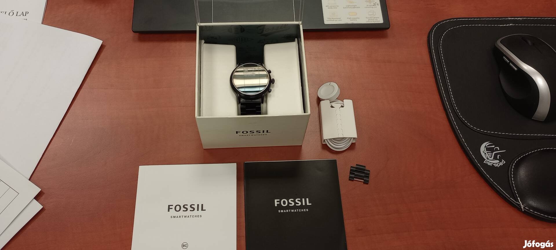 Fossil Carlyle Gen5 okosóra smartwatch