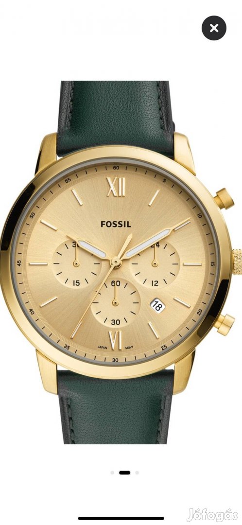 Fossil Chrono erdőzöld