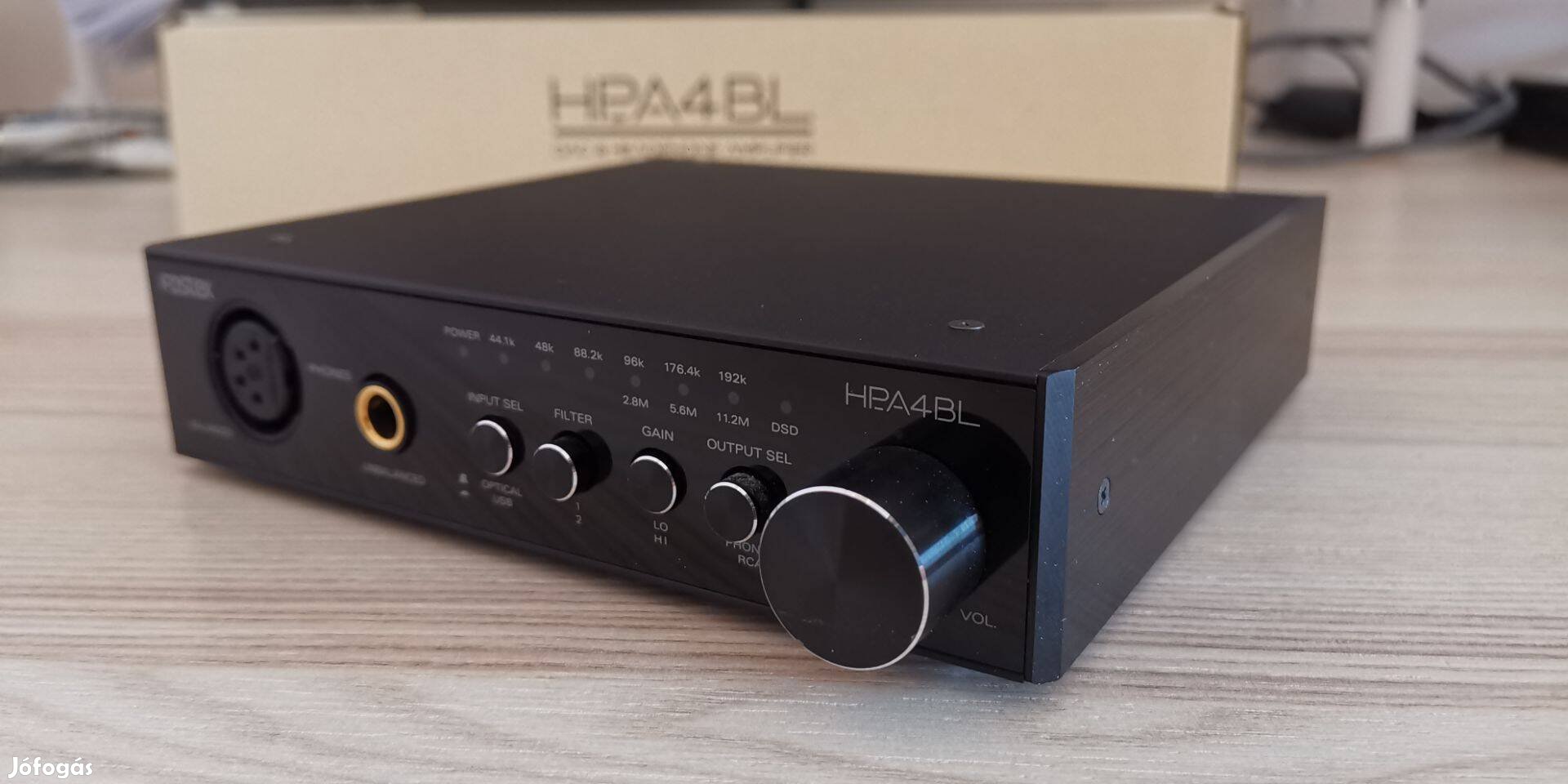 Fostex HP-A4BL dac és fejhallgató erősítő