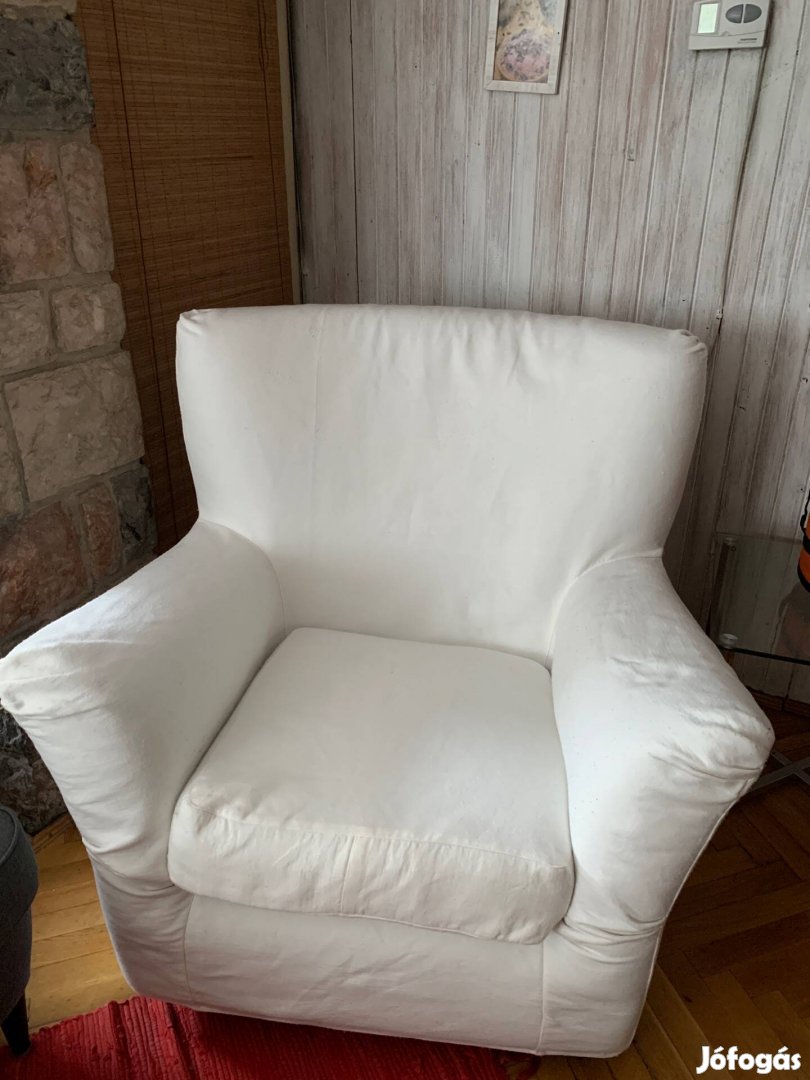 Fotel levehető és mosható huzattal eladó! IKEA