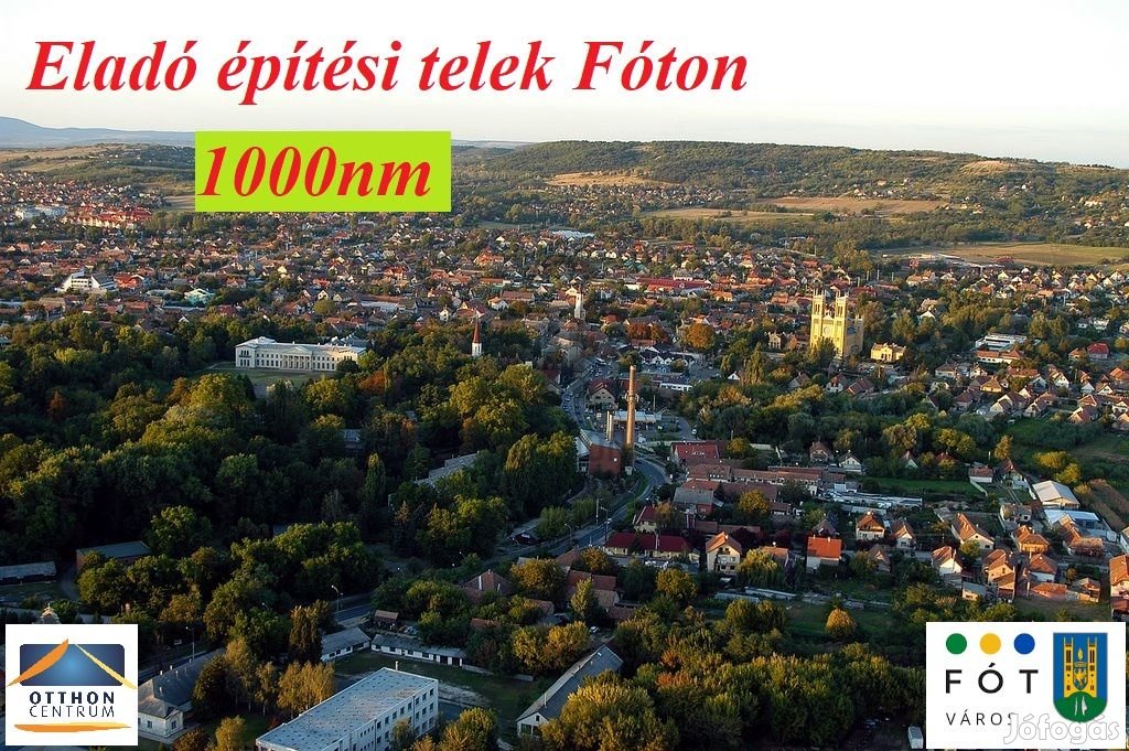 Fóti eladó telek