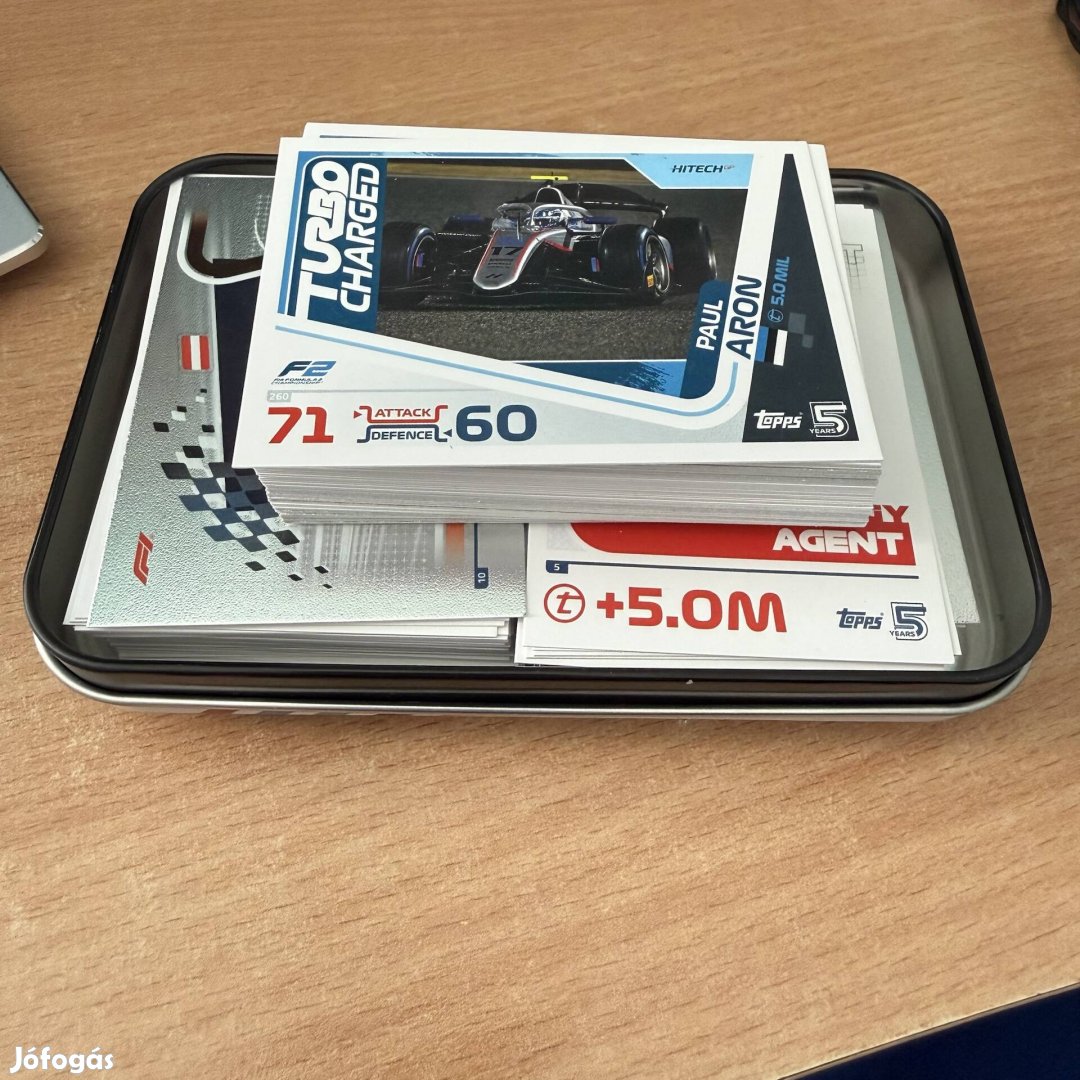 Fotma-1 2024 Topps Turbo Attax kártya