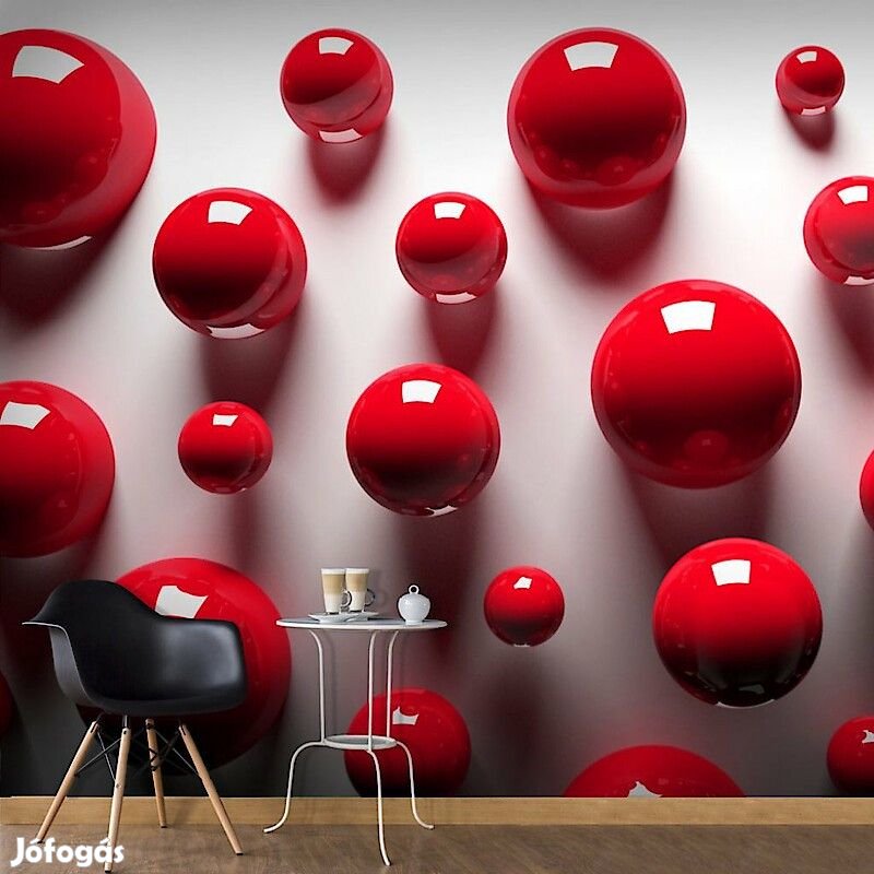 Fotó tapéta - Piros labdák