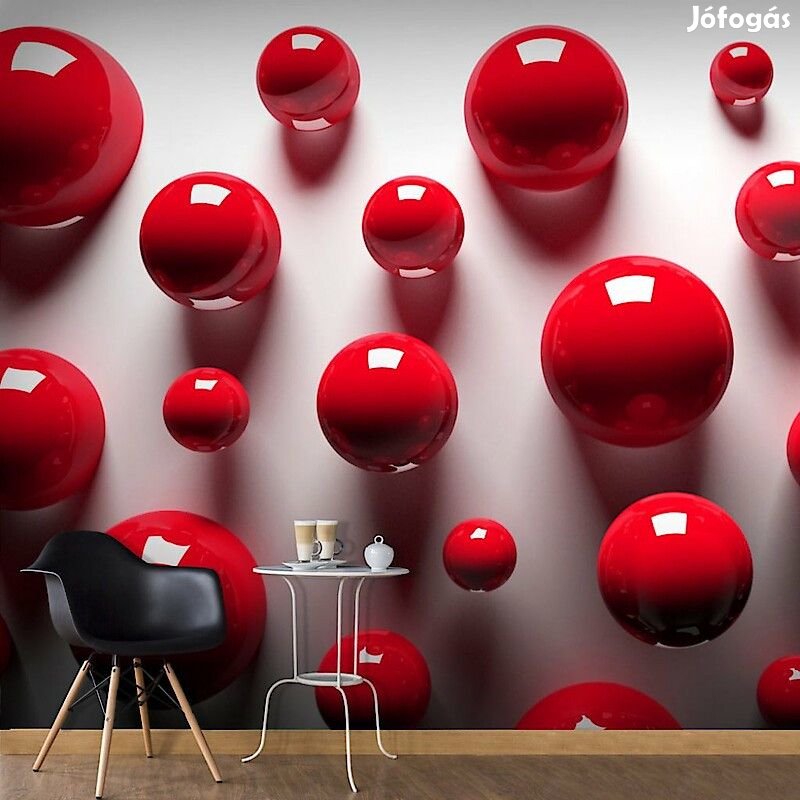 Fotó tapéta - Piros labdák