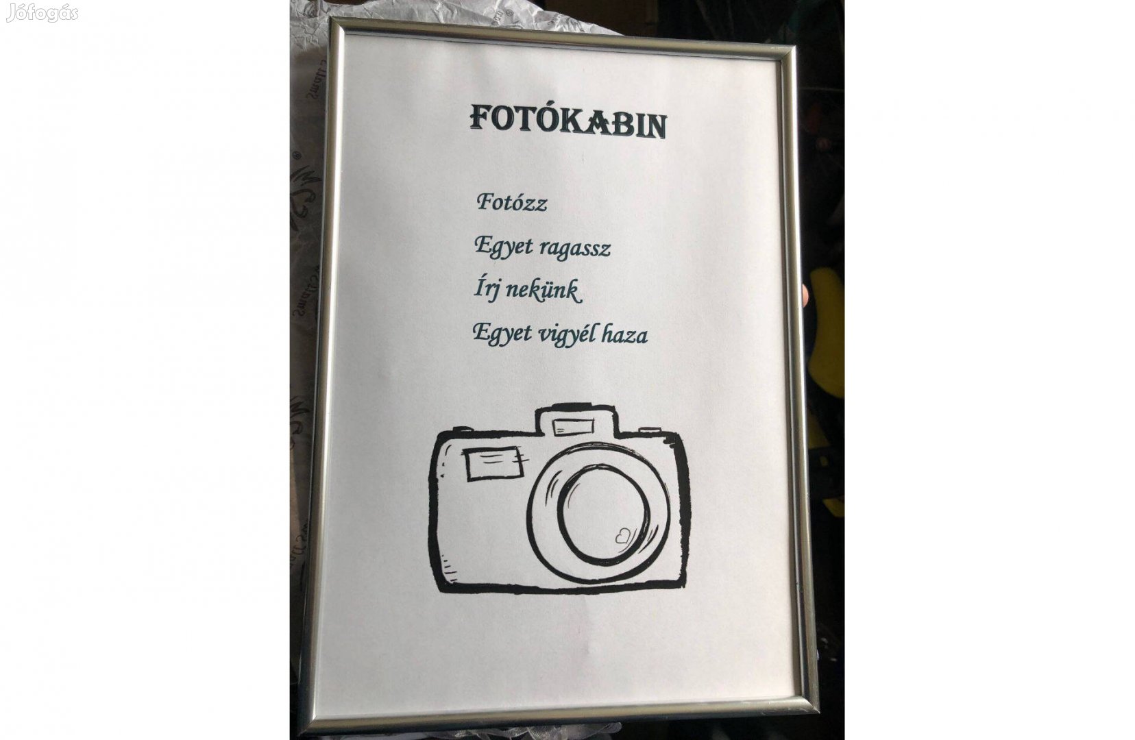 Fotókabin aszaldísz