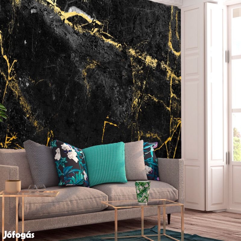 Fotótapéta - Arany fekete kombináció