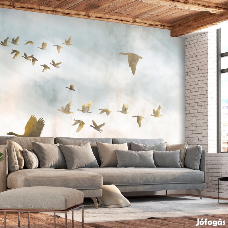 Fotótapéta - Arany libák