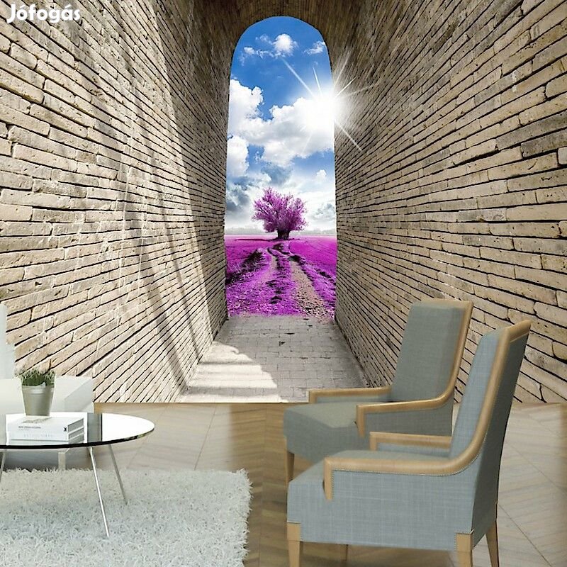 Fotótapéta - Átjáró a virágos kertbe