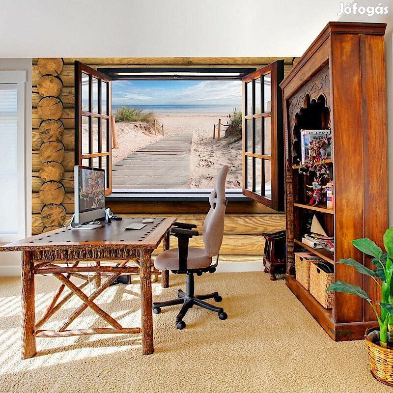 Fotótapéta - Az ablakból a tenger