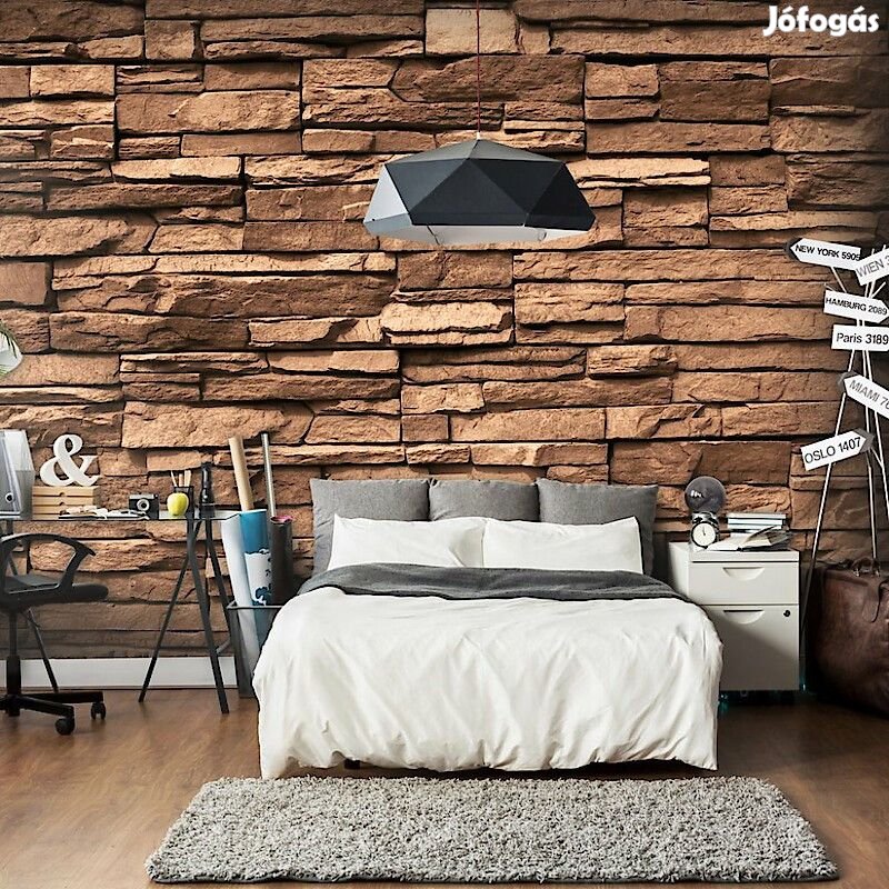 Fotótapéta - Barnított kövek