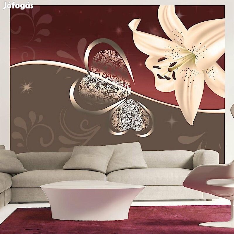 Fotótapéta - Bordóval díszítve