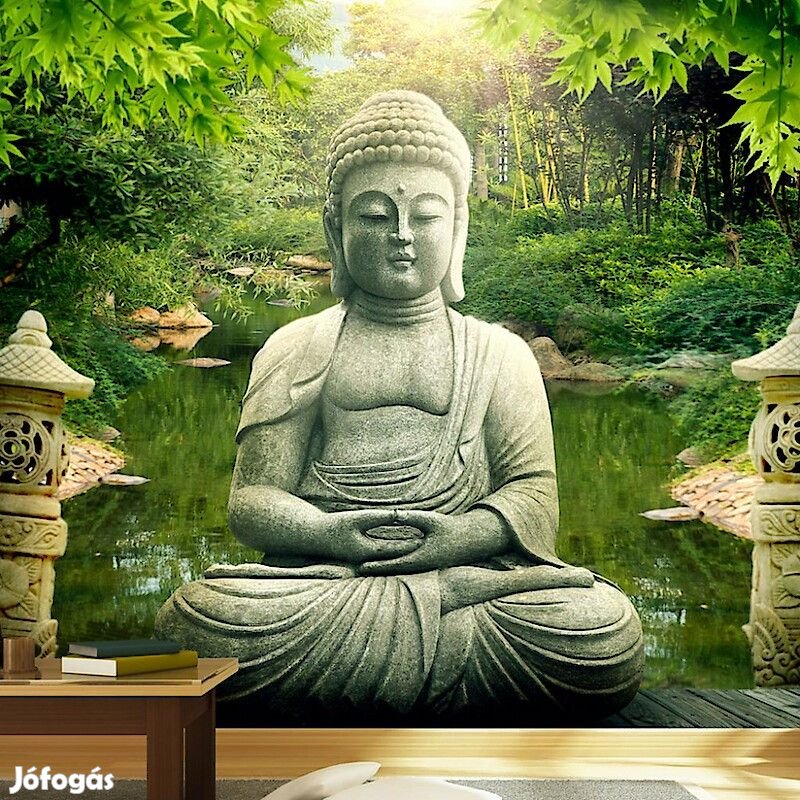 Fotótapéta - Buddha kertje