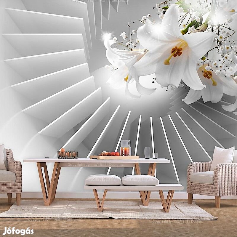 Fotótapéta - Dominó effektus virággal