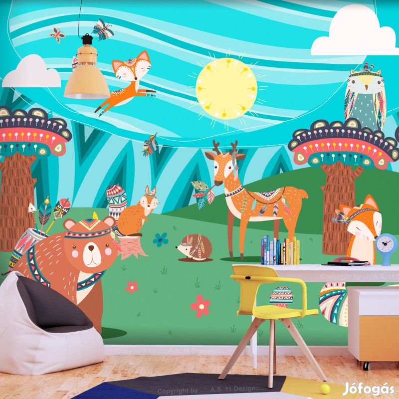 Fotótapéta - Erdei vígadalom