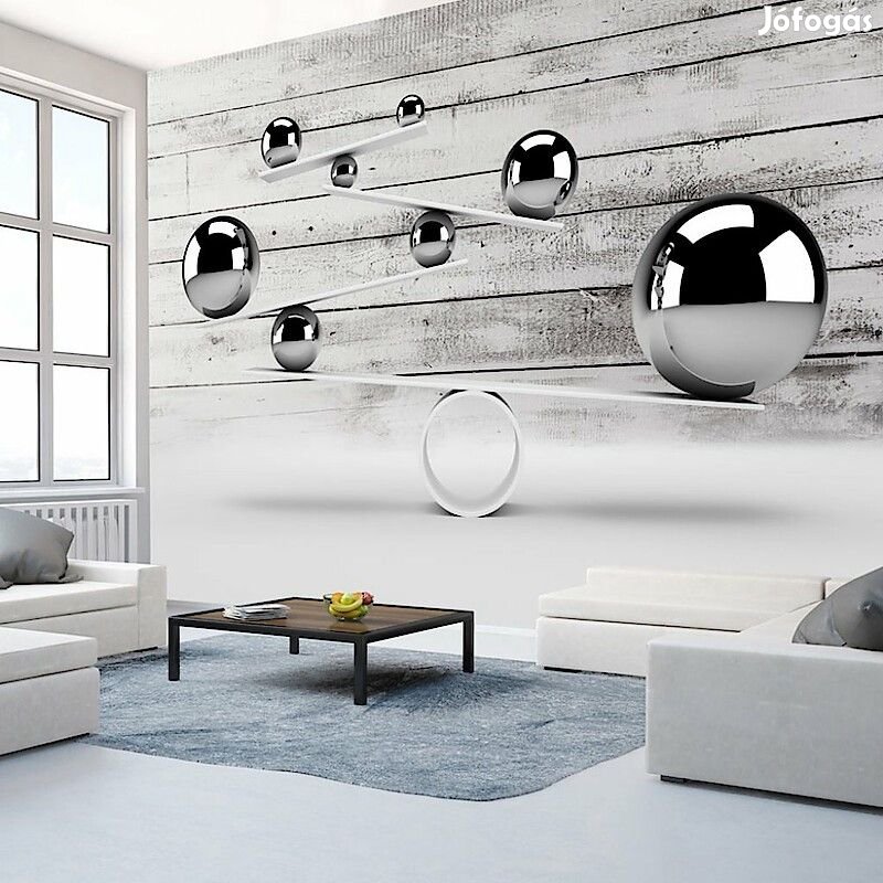 Fotótapéta - Ezüst egyensúly