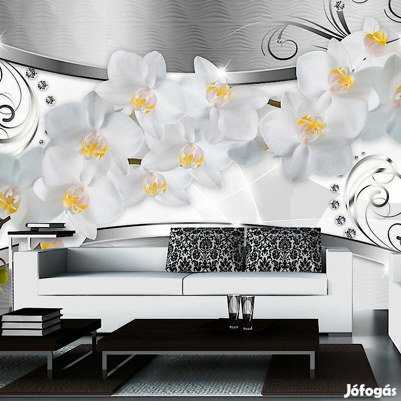 Fotótapéta - Ezüst játék