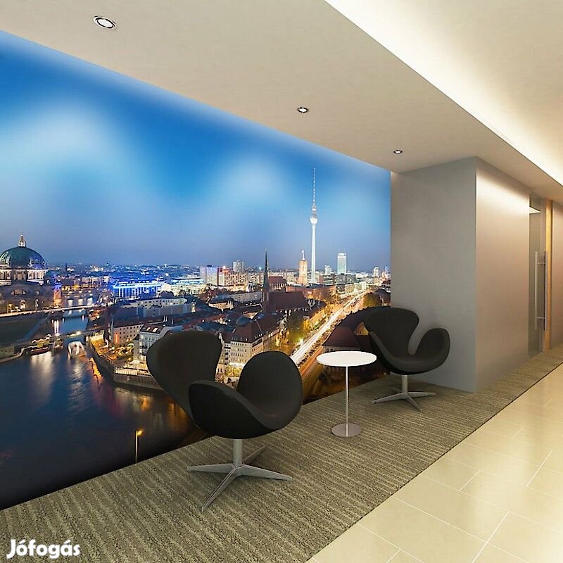 Fotótapéta - Ezüstfényű Berlin