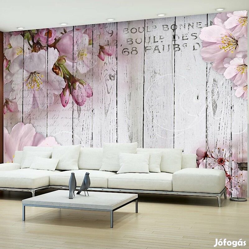 Fotótapéta - Fával kombinálva