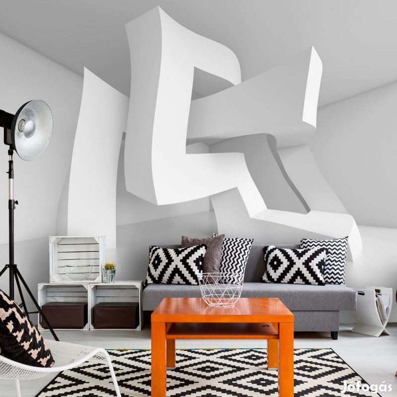 Fotótapéta - Fehér labirintus