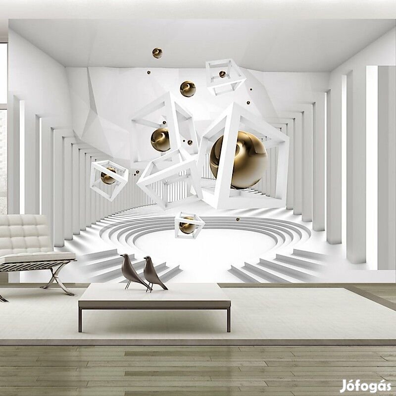 Fotótapéta - Fehér oszlopsor