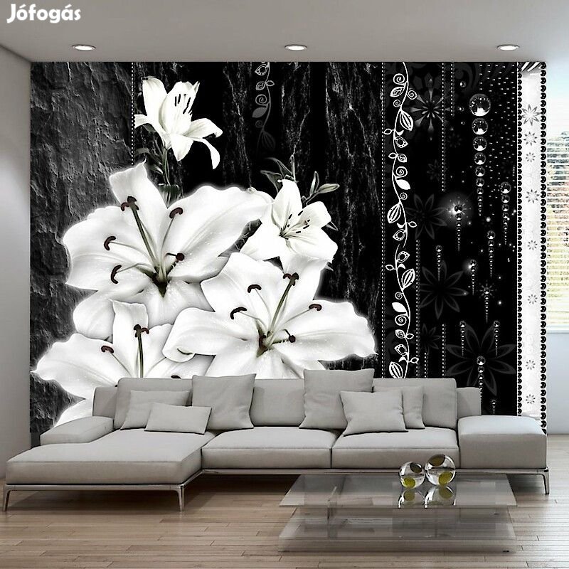 Fotótapéta - Fekete, fehér