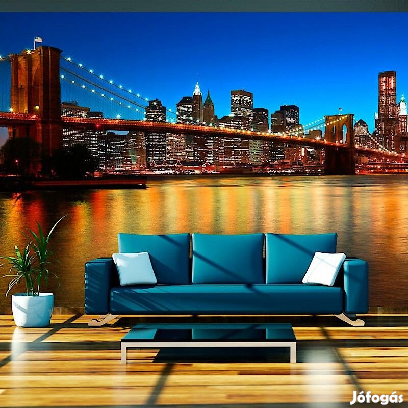 Fotótapéta - Fénylő Brooklyn Híd