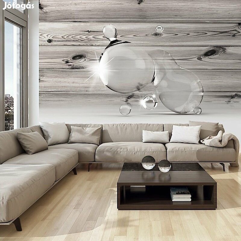 Fotótapéta - Fénylő vízcseppek 1