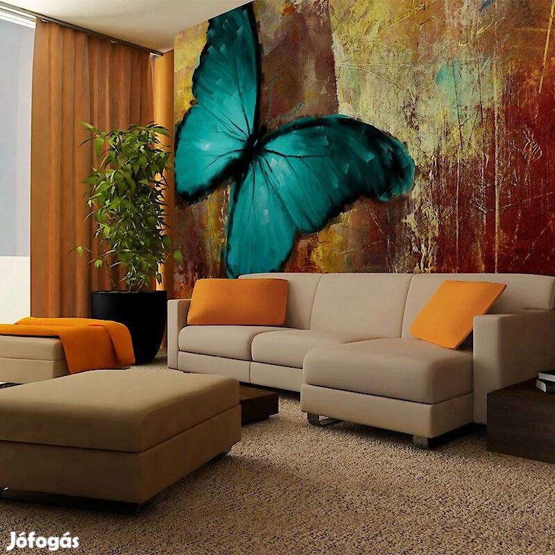 Fotótapéta - Festett pillangós tapéta