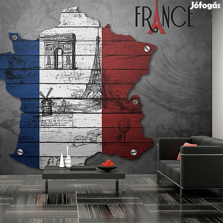 Fotótapéta - Franciaország szimbólumok