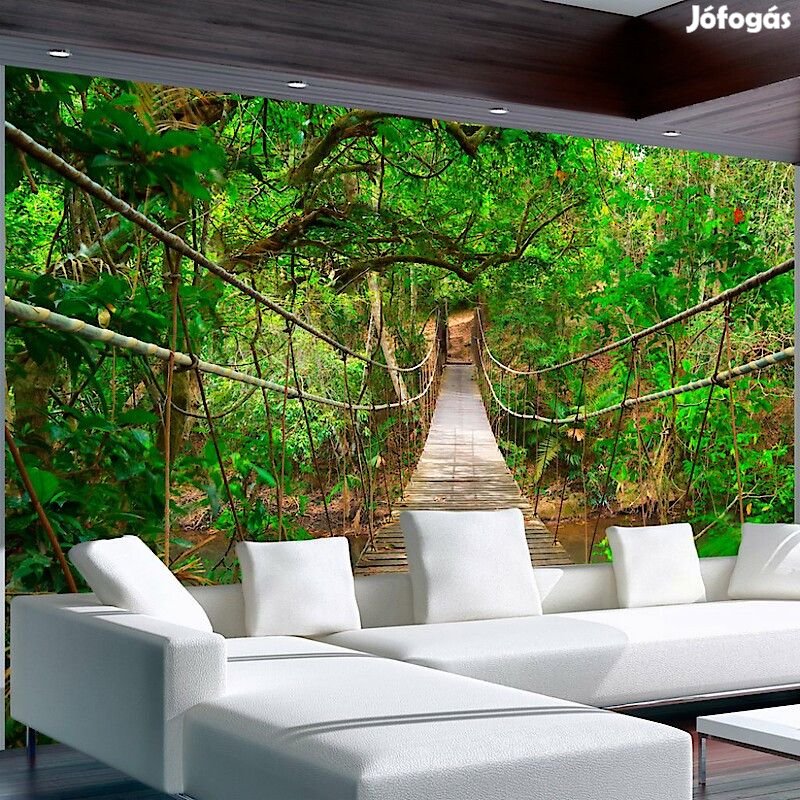 Fotótapéta - Függőhídon