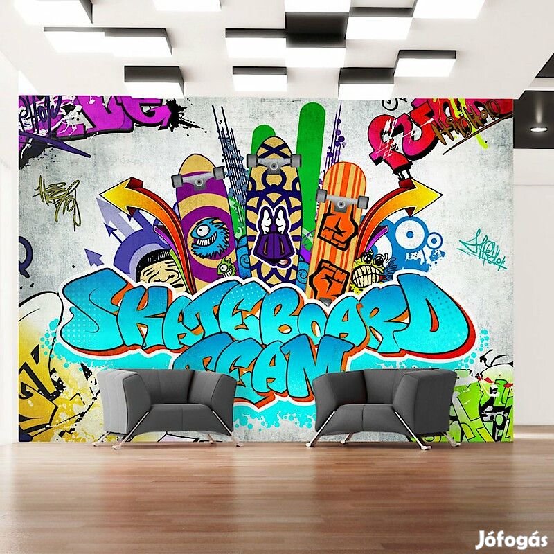 Fotótapéta - Gördeszkás csapat