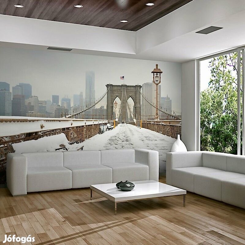 Fotótapéta - Havas átkelés