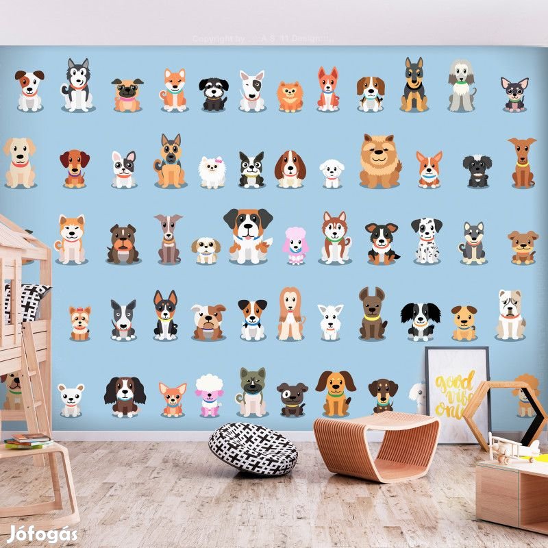 Fotótapéta - Kutya osztag