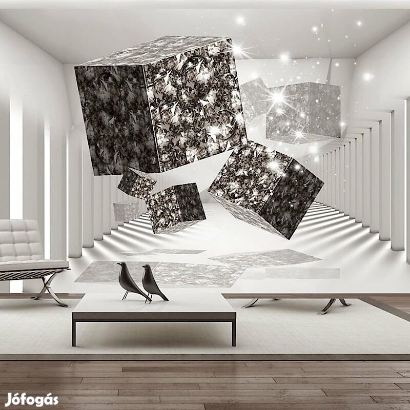 Fotótapéta - Lebegő kockák