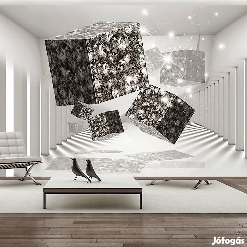 Fotótapéta - Lebegő kockák