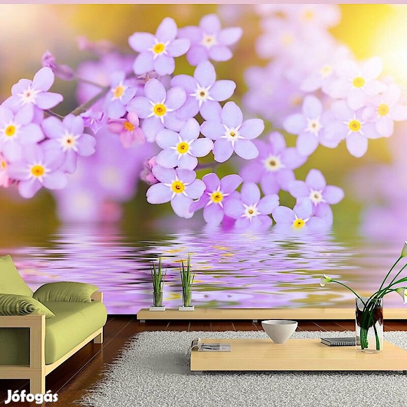 Fotótapéta - Lila formák