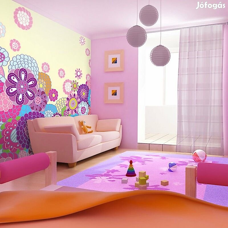 Fotótapéta - Mozaik virágok