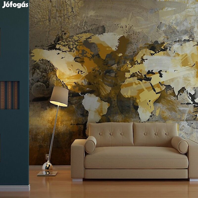 Fotótapéta - Művészeti világtérkép
