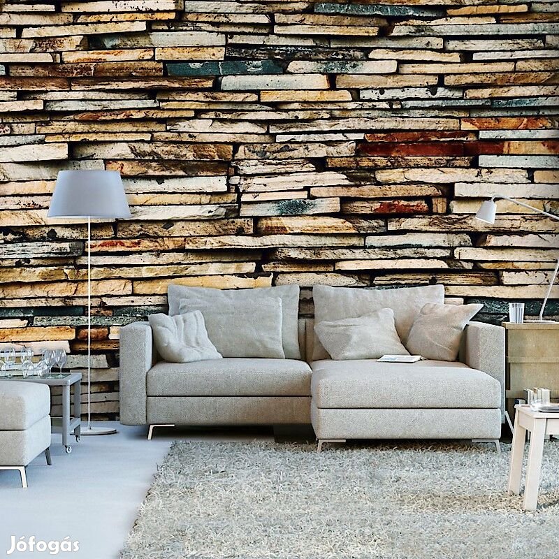 Fotótapéta - Napos kőfal 1