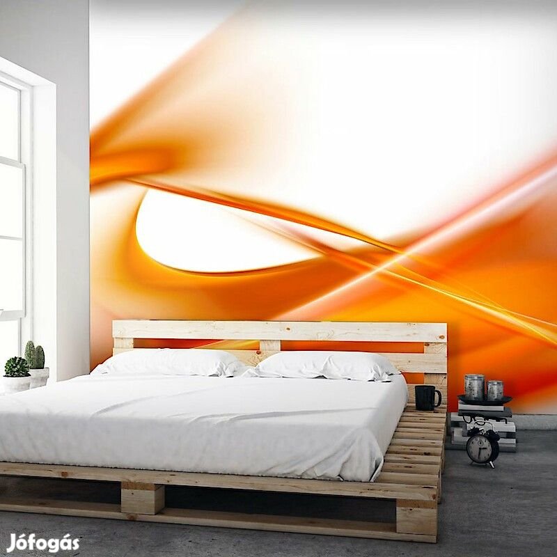 Fotótapéta - Narancs hullámok 2