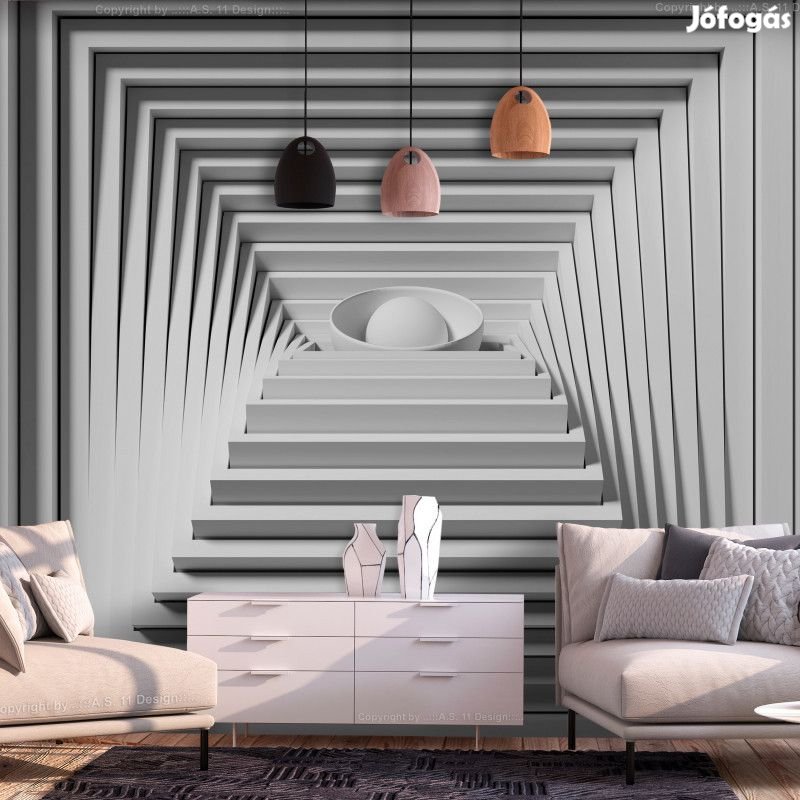 Fotótapéta - Négyszög mélység