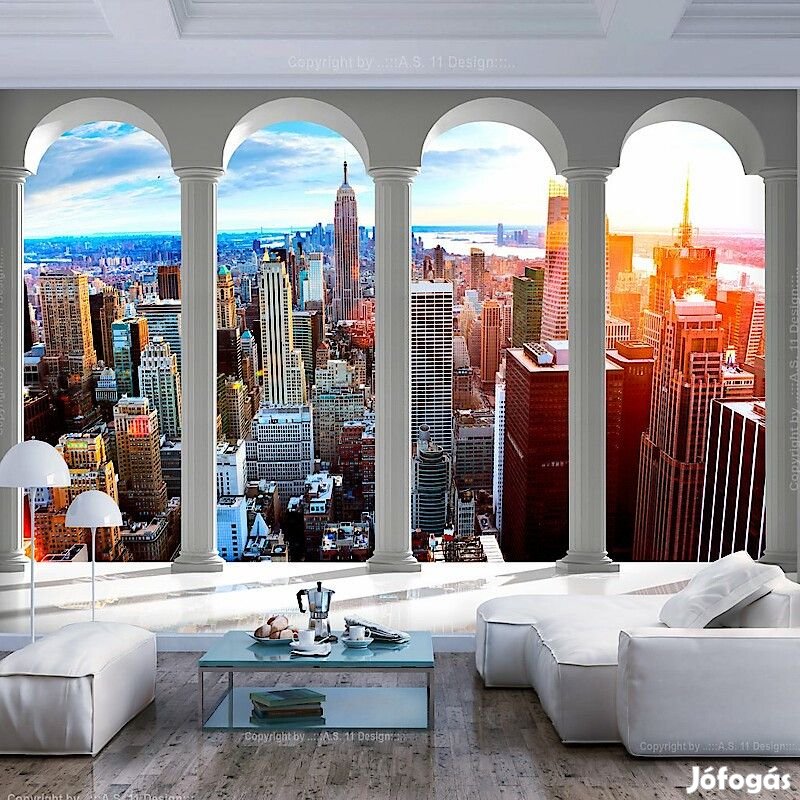 Fotótapéta - New York pillérek mögött