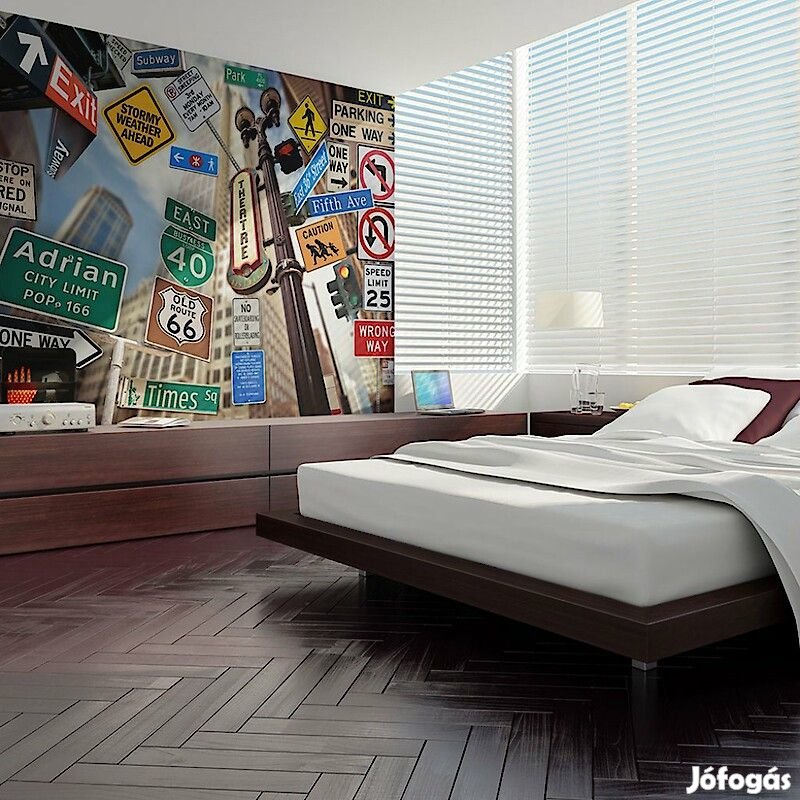 Fotótapéta - New York város táblái