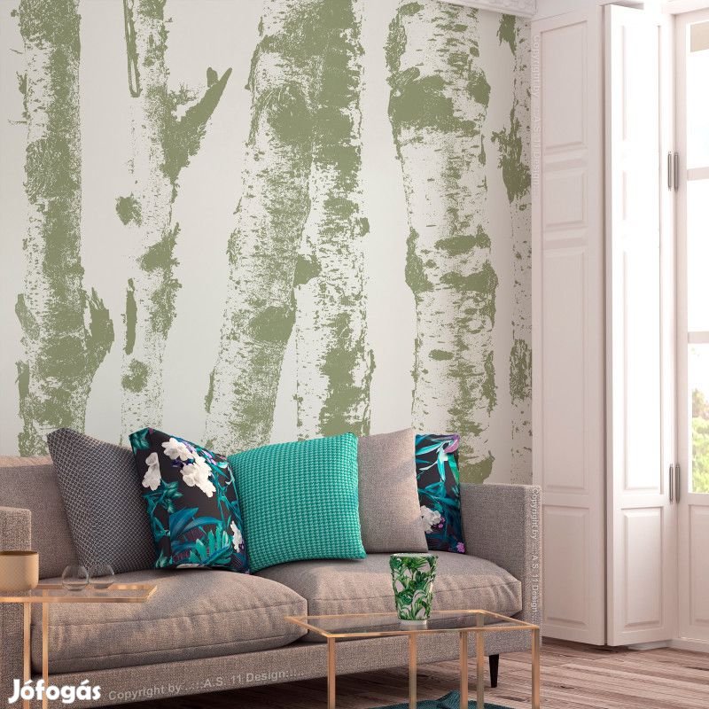 Fotótapéta - Nyírfák árnyékában 2