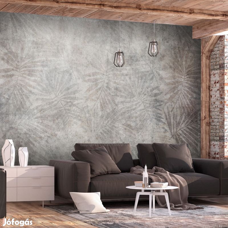 Fotótapéta - Pálmák szürkében