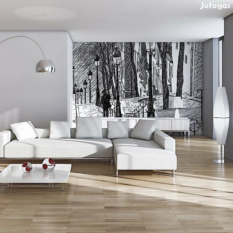 Fotótapéta - Párizs ceruzarajzon 3